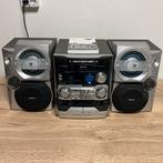 Philips FW-C700 Mini Hifi Systeem met 3 CD-wisselaar, Ophalen, Philips, Gebruikt, Cassettedeck