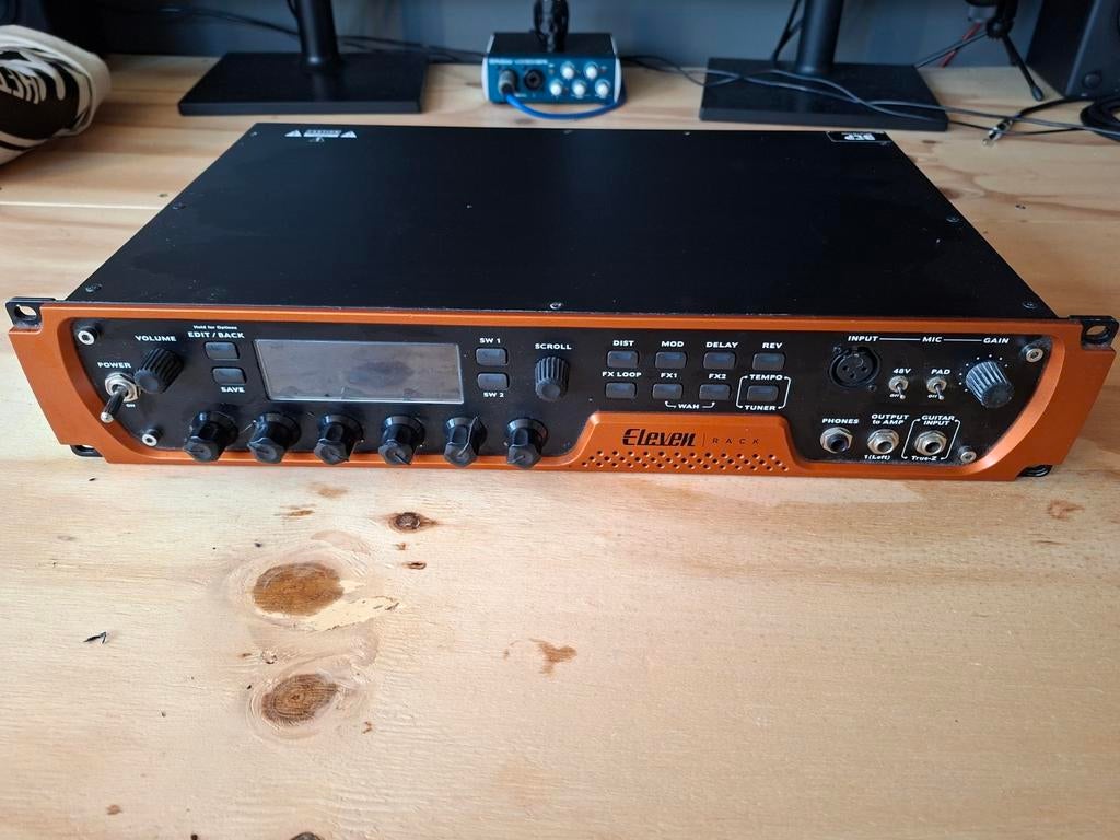 Avid Eleven Rack gitaar multi-effect versterker, Ophalen of Verzenden, Zo goed als nieuw, Gitaar
