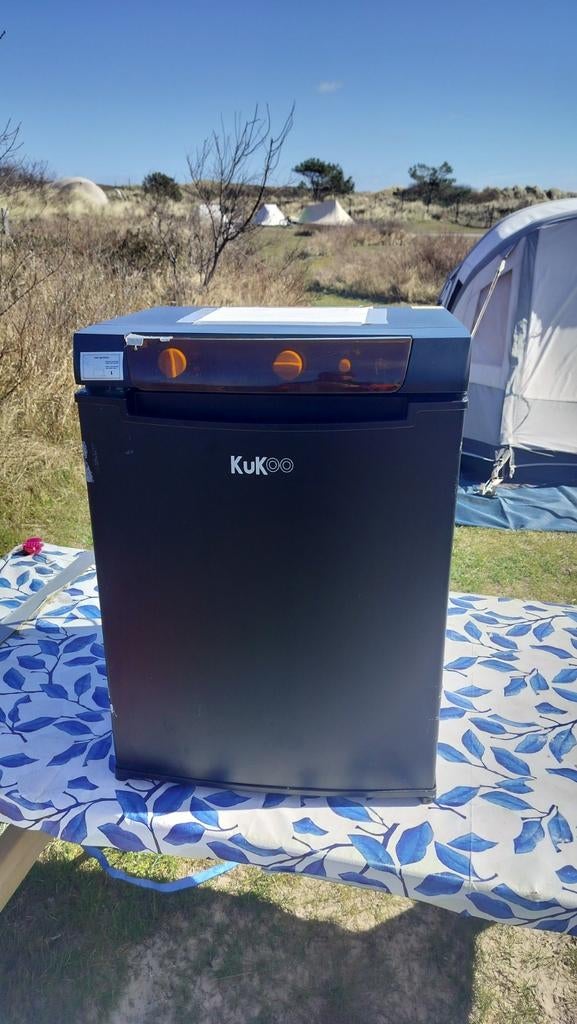 Koelkast camping, Ophalen, Gebruikt, Vrijstaand, Minder dan 85 cm