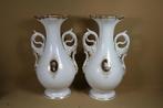 Stel antiek porseleinen vazen KPM 31 cm, Ophalen of Verzenden