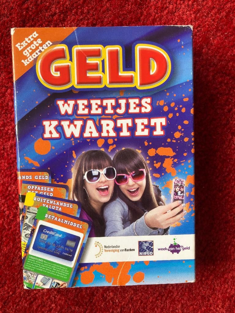 Geld Weetjes Kwartet, Ophalen of Verzenden, Nieuw