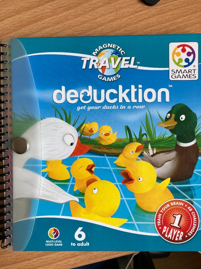 SmartGames deducktion magnetic Travel game, Kinderen en Baby's, Speelgoed | Educatief en Creatief, Ophalen of Verzenden, Gebruikt