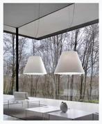 Twee design hanglampen Luceplan Costanza, Ophalen, Modern design, Minder dan 50 cm, Glas