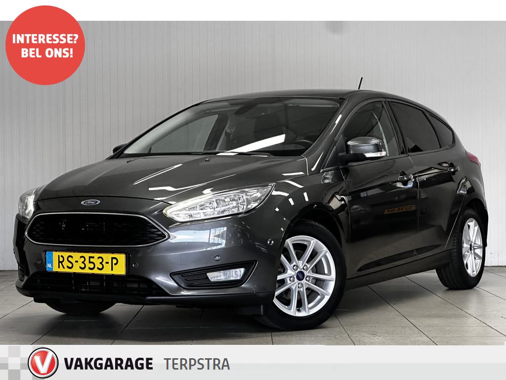 Ford Focus 1.0 Titanium/ Trekhaak/ 16'' LMV/ Camera/ Extra g, Auto's, Ford, Stof, Gebruikt, USB, 999 cc