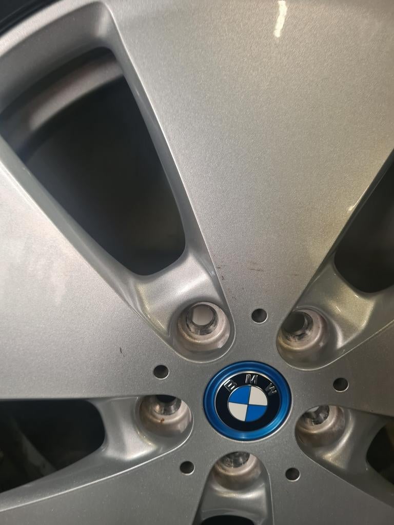 19' BMW i3 I01 Styling 427 met winterbanden Origineel, 19 inch, 155 mm, Banden en Velgen, Personenwagen