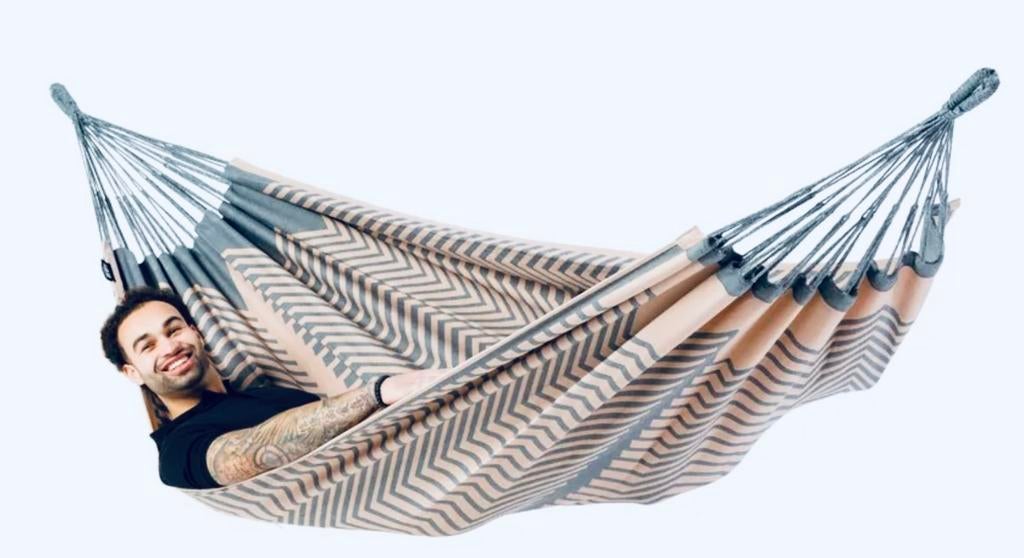 Hangmat Luilak 2 persoons - als nieuw!, Ophalen of Verzenden, Zo goed als nieuw