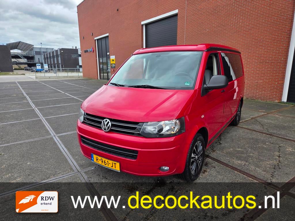 Volkswagen T5 California BEACH CAMPER 4MOTION, Caravans en Kamperen, Campers, Automaat, Buscamper of Camperbus, Volkswagen, Bedrijf