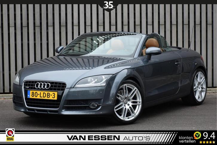 Audi TT Roadster 3.2 V6 Quattro Leder Bose Stoelverw. UNIEK!, Auto's, Audi, Bedrijf, Te koop, TT, 4x4, ABS, Airbags, Airconditioning