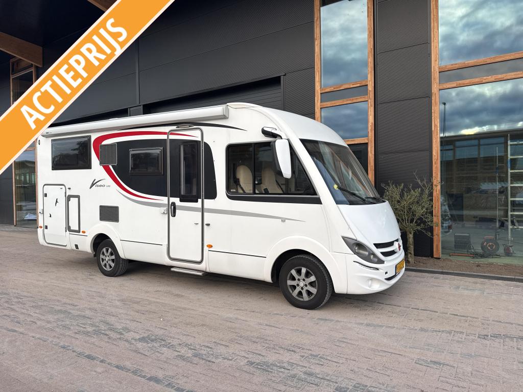Bürstner Viseo 690 I bj 2014 lengte bedden vakantie, Caravans en Kamperen, Campers, Integraal, Ringverwarming, Fiat, Bedrijf