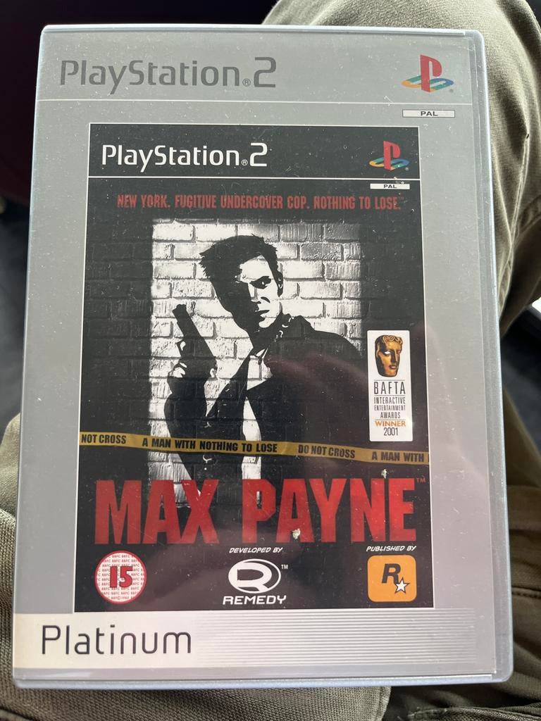 Max Payne Platinum PS2, Spelcomputers en Games, Games | Sony PlayStation 2, Shooter, 1 speler, Ophalen of Verzenden, Zo goed als nieuw