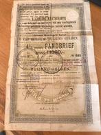 Pandbrief, Ophalen of Verzenden