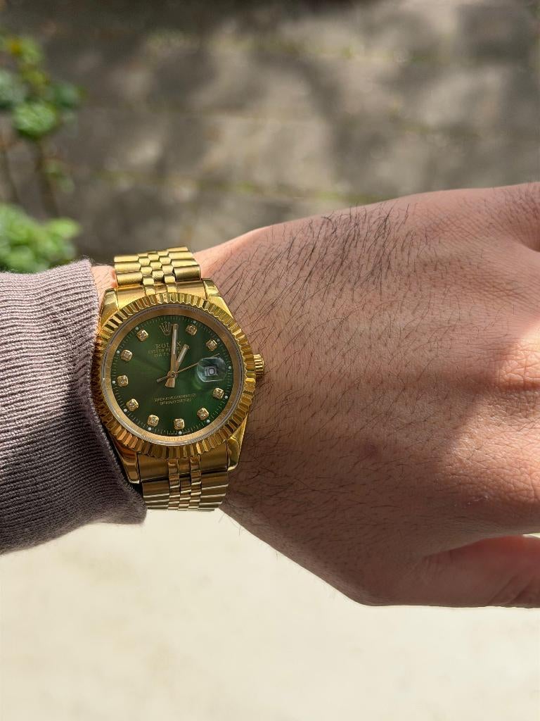 Rolex, Ophalen, Staal, Polshorloge, Zo goed als nieuw