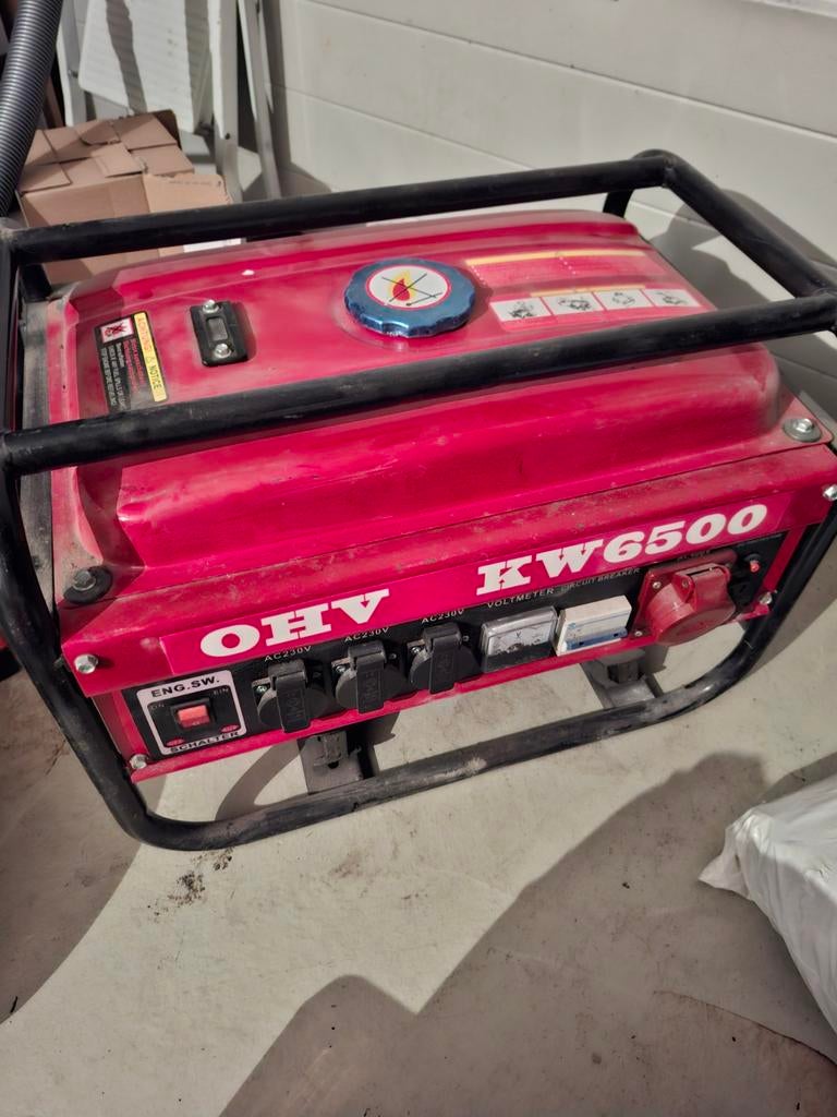 Aggregaat Kraftwelle OHV 6500, Ophalen, Nieuw