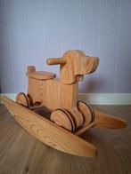 Hobbel- en loopfiets hond massief beukenhout, Ophalen of Verzenden