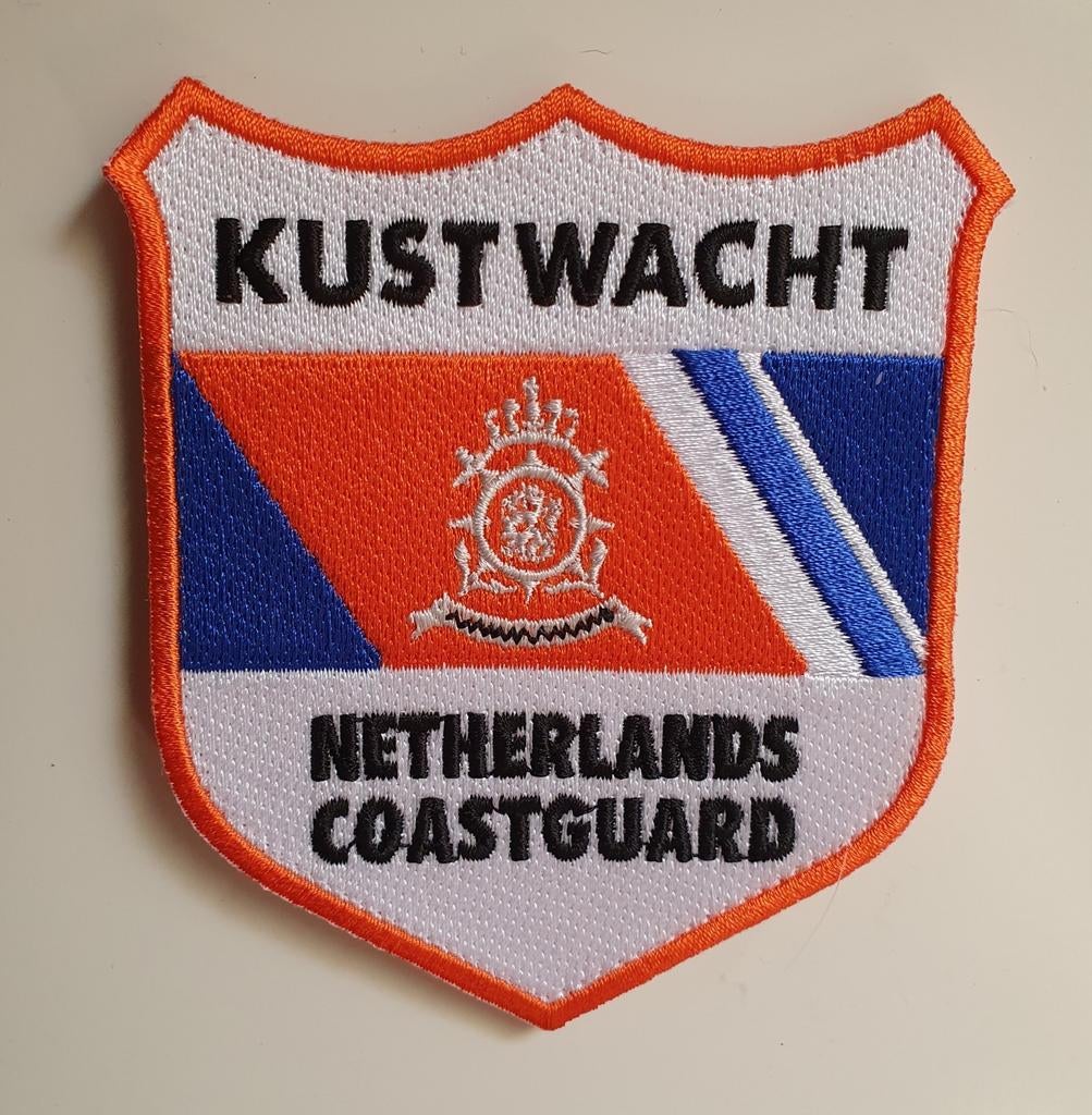 Patch Kustwacht NLD Coastguard - Stof met Klittenband, Verzamelen, Verzenden, Nieuw