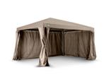 Tuinpaviljoen PVC 3x4m Grizzly Europe Endurance -Taupe, De Amert 152 5462GH Veghel, Grizzly Outdoor, Nieuw, 2 meter of meer