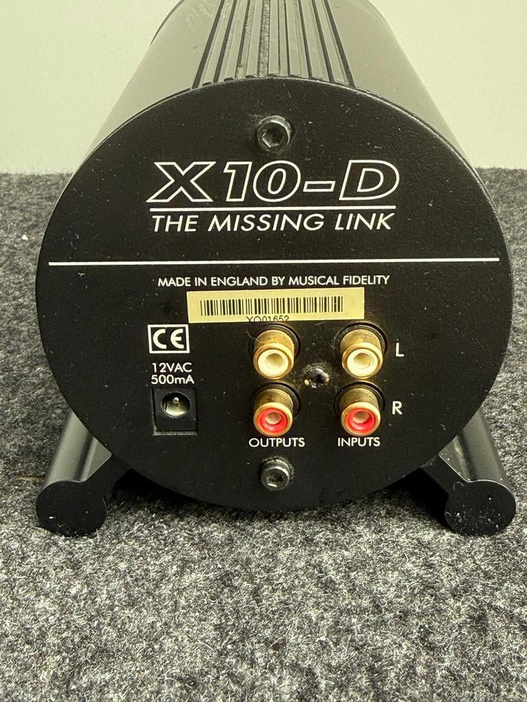 Musical Fidelity X10-D The Missing Link Buizenbuffer, Overige systemen, Zo goed als nieuw, Minder dan 60 watt, Ophalen