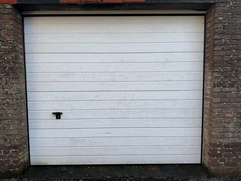 Electrische schuurdeur, Novoferm met 2 handzenders, Doe-het-zelf en Verbouw, Deuren en Horren, Ophalen, Gebruikt, 120 cm of meer