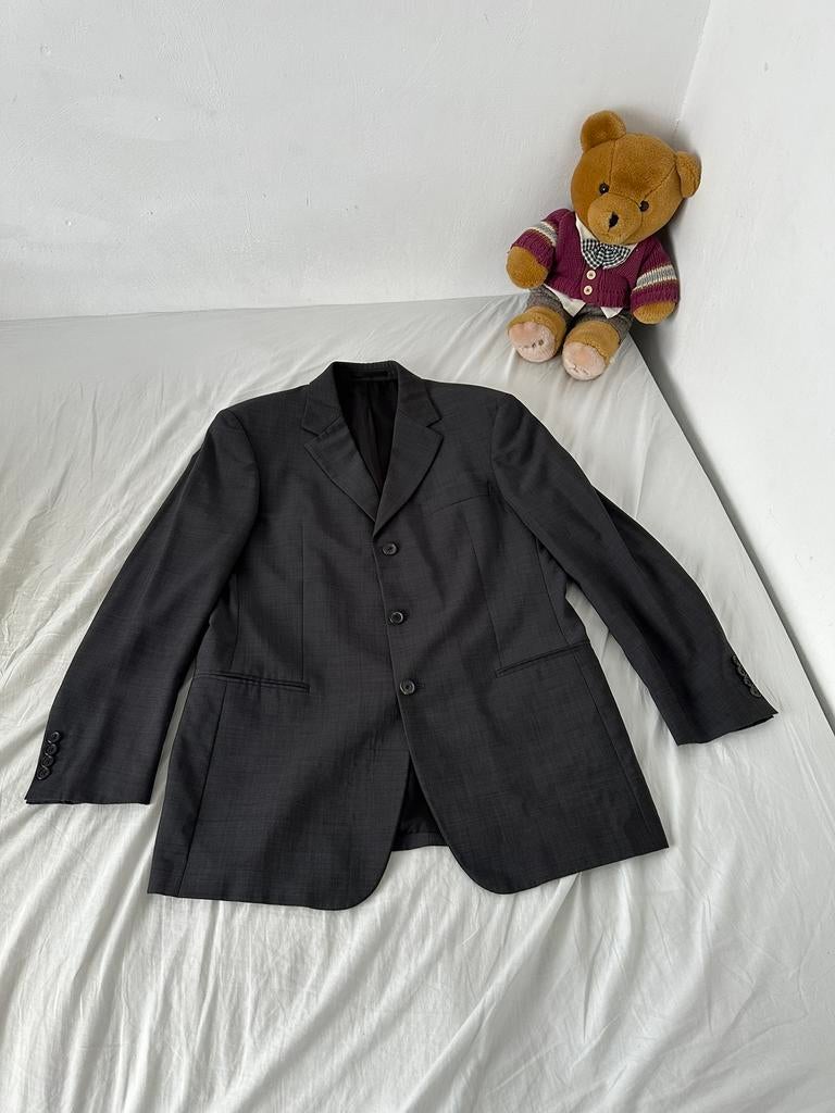 Vintage Hugo Boss blazer, Kleding | Heren, Kostuums en Colberts, Ophalen of Verzenden, Zo goed als nieuw, Maat 48/50 (M), Grijs