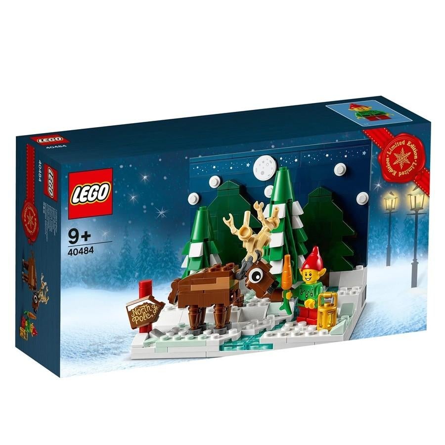 LEGO Seizoen Kerst 40484 Voortuin van de Kerstman *LEGOhuis, Kinderen en Baby's, Speelgoed | Duplo en Lego, Lego, Nieuw, Ophalen of Verzenden