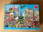 1000 stukjes puzzel. Piccadilly circus. Jumbo., Hobby en Vrije tijd, Ophalen of Verzenden, 500 t/m 1500 stukjes, Zo goed als nieuw