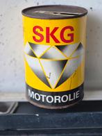 SKG Motor Oil Olie blik, Ophalen of Verzenden, Gebruikt, Overige