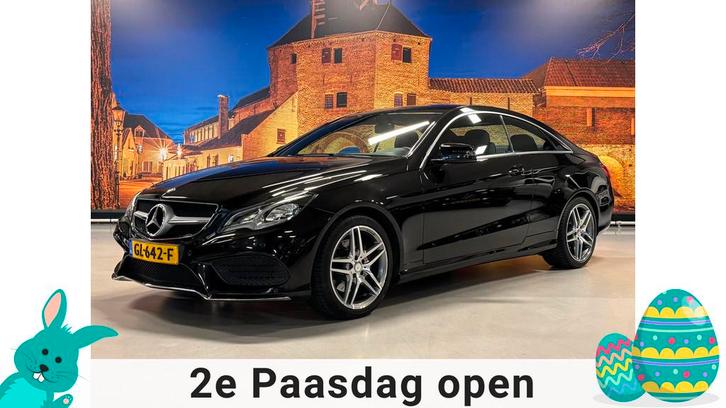 Mercedes-Benz E-klasse Coupé 200 Edition Sport AMG Aut Leer, Auto's, Mercedes-Benz, Bedrijf, Te koop, E-Klasse, ABS, Airbags, Airconditioning