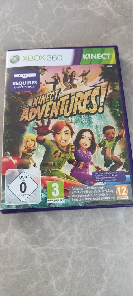 Xbox 360 Kinect adventures, Avontuur en Actie, Ophalen of Verzenden, Zo goed als nieuw, 3 spelers of meer