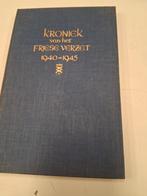 Kroniek van het Friese Verzet 1940-1945, Boeken, Ophalen of Verzenden, Overige onderwerpen, Gelezen, Tweede Wereldoorlog