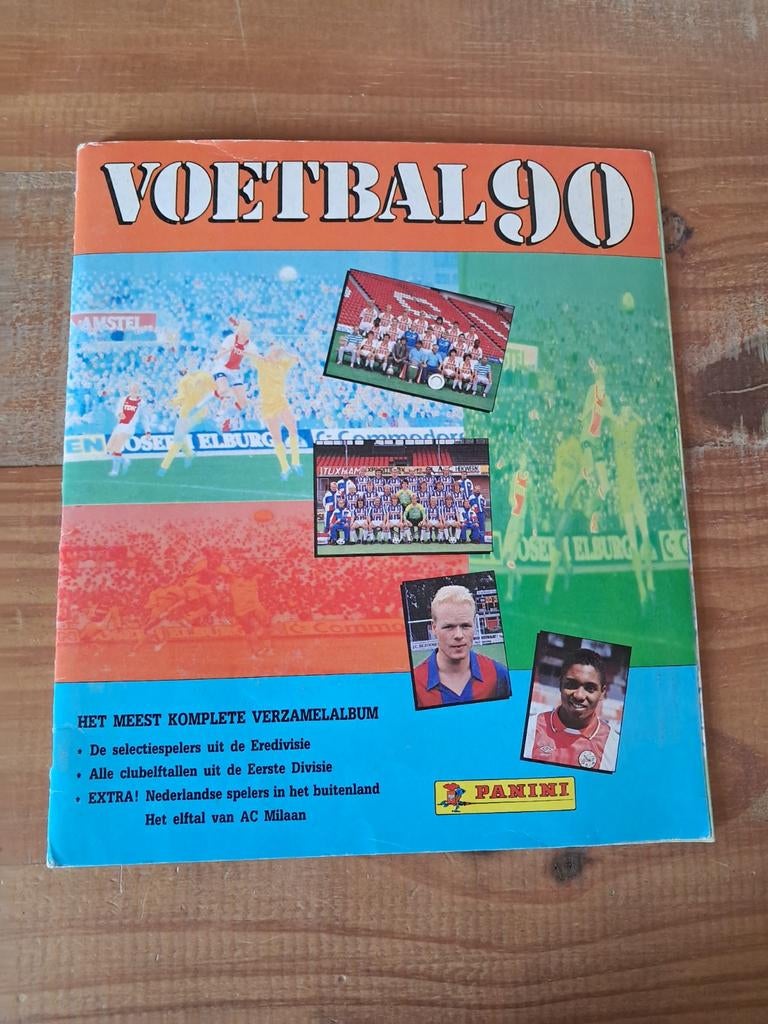 Panini Voetbal 90 Verzamelalbum, Verzamelen, Ophalen of Verzenden, Buitenlandse clubs, Poster, Plaatje of Sticker