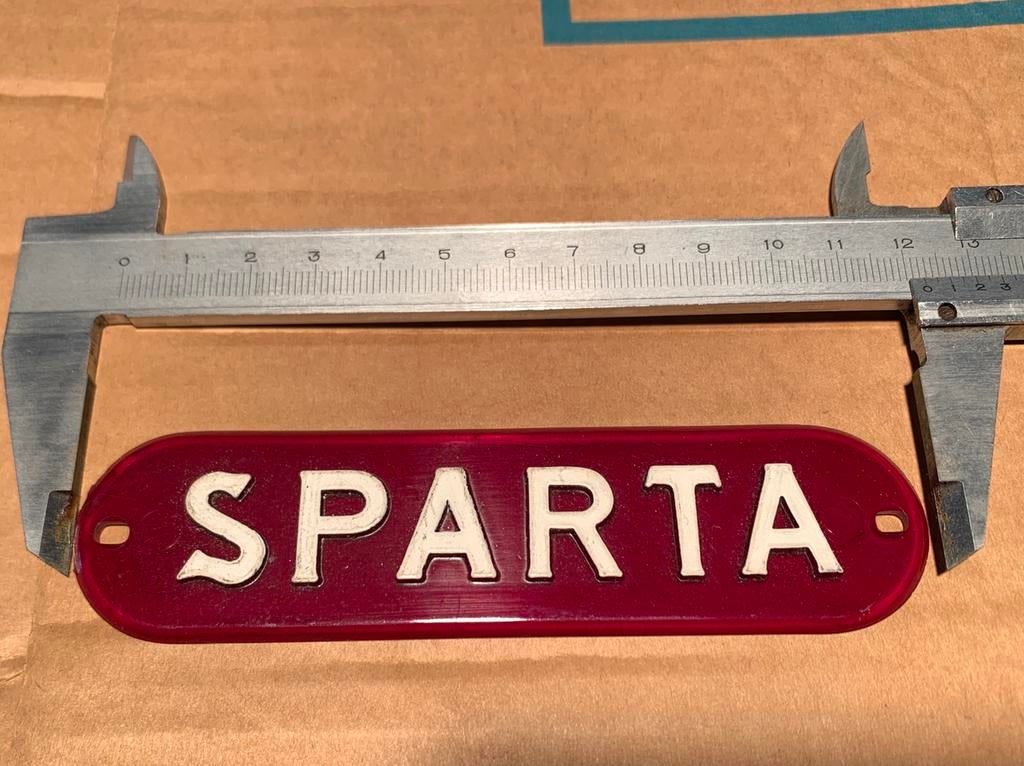 Sparta embleem, new old stock., Motoren, Onderdelen | Oldtimers, Ophalen of Verzenden, Nieuw