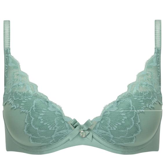 Te koop € 25,00  chantelle orangerie plunge bh groen 70F, Chantelle, Ophalen of Verzenden, Groen, BH