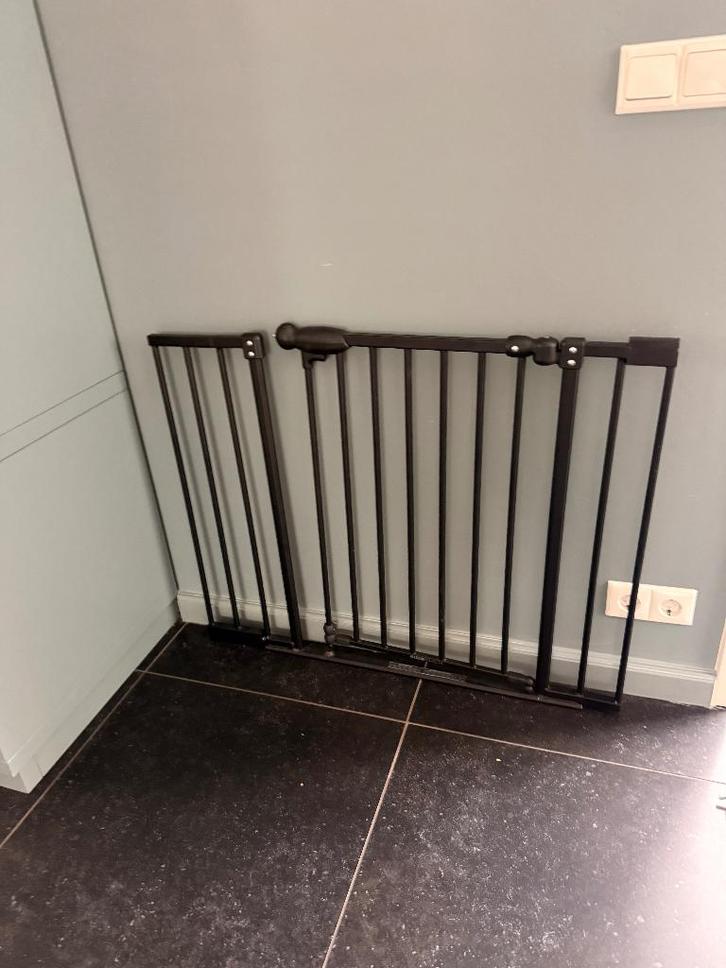 Babydan Flex traphekje, Kinderen en Baby's, Traphekjes, Gebruikt, Klemhekje, Metaal of IJzer, 115 cm of meer, Ophalen