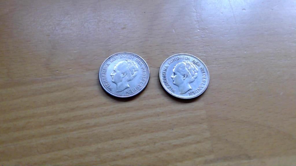 Nederlandse munten, Postzegels en Munten, Munten | Nederland, ½ gulden, Zilver, Ophalen of Verzenden, Koningin Wilhelmina