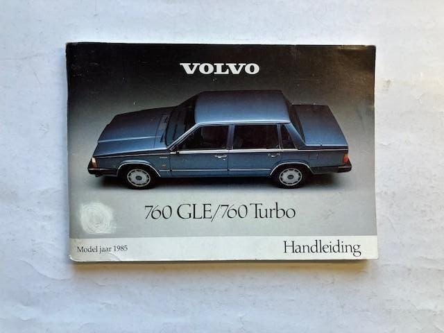 Handleiding/Instructieboekje Volvo 760GLE/760 Turbo 1985  NL, Ophalen of Verzenden