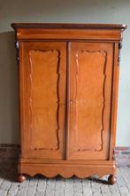 Prachtige antieke mahonie biedermeier meidenkast.