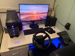 Complete Gaming PC Setup met Monitor en Toebehoren, Ophalen, 8 GB, Zo goed als nieuw, Gaming