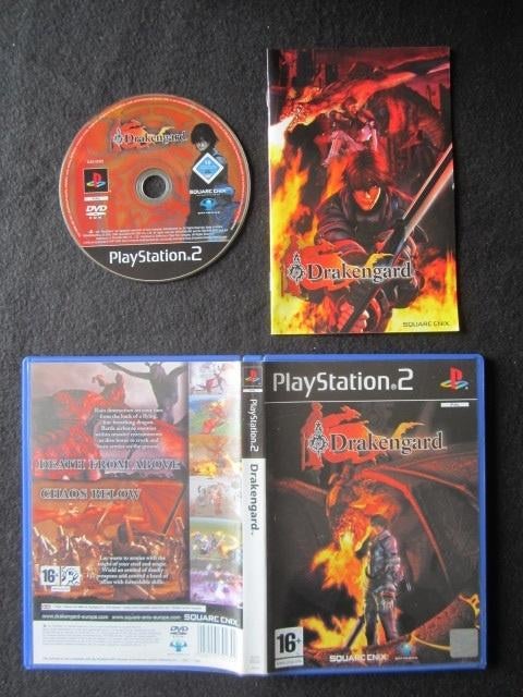 PS2 - Drakengard - Playstation 2, Spelcomputers en Games, Games | Sony PlayStation 2, Zo goed als nieuw, Avontuur en Actie, 1 speler