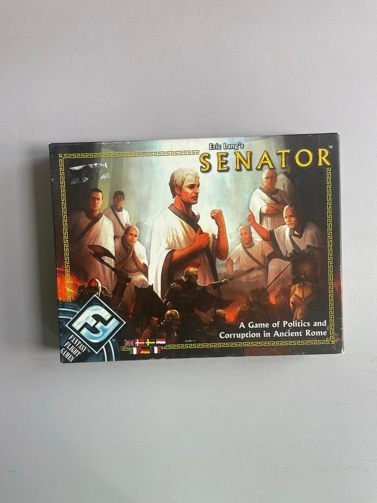 Senator, Vijf spelers of meer, Ophalen of Verzenden, Zo goed als nieuw, Fantasy Flight Games