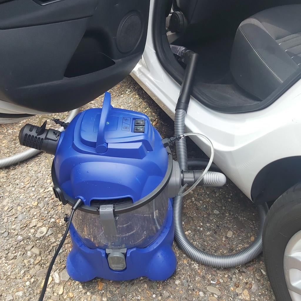 Tapijtreiniger / Dieptereiniger voor Autobekleding, Doe-het-zelf en Verbouw, Reinigingsmachines, Ophalen, Gebruikt, Waterstofzuiger