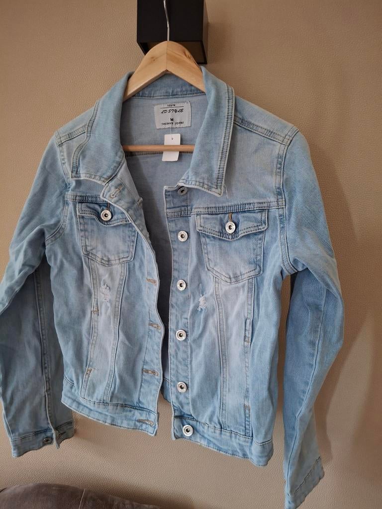 Spijkerjasje maat 38 - Zo goed als nieuw, Maat 38/40 (M), Blauw, Ophalen of Verzenden, Zo goed als nieuw