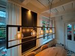 Industriële hanglamp inclusief dimbare lichtbronnen, Ophalen, Zo goed als nieuw, Metaal, Minder dan 50 cm