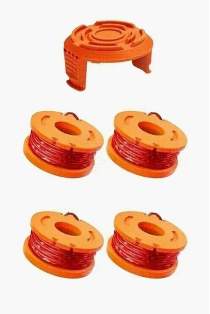 Nieuw 5-delige set Worx maaidraadspoelen en afdekkap voor wo, Ophalen of Verzenden, Nieuw, Elektrisch