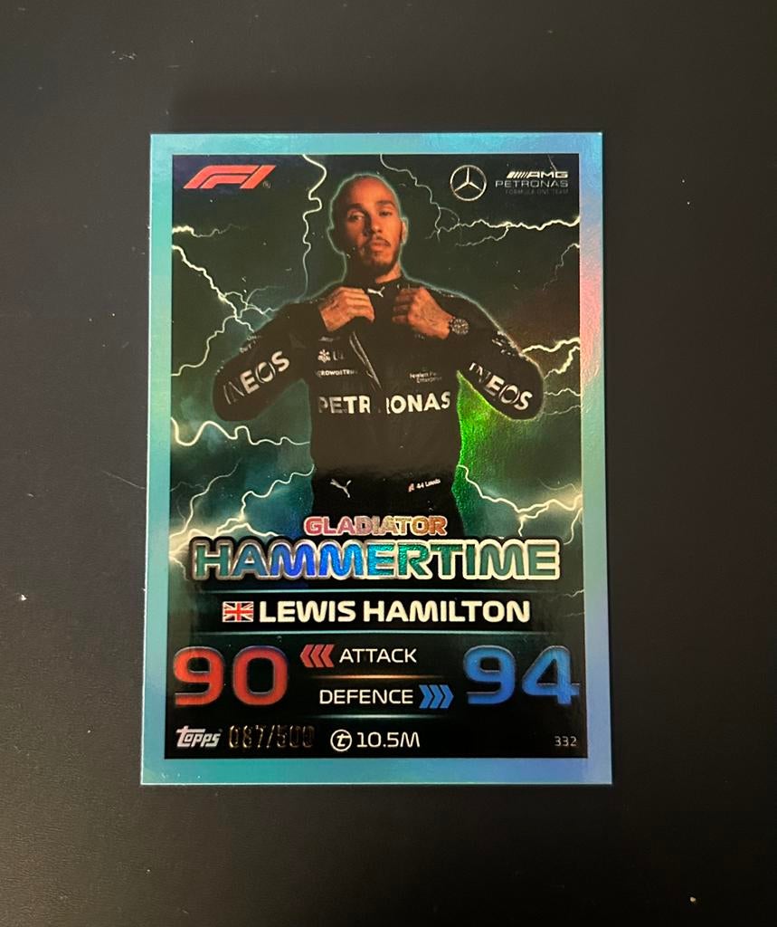 Topps F1 2023 Lewis Hamilton, Ophalen of Verzenden, Zo goed als nieuw