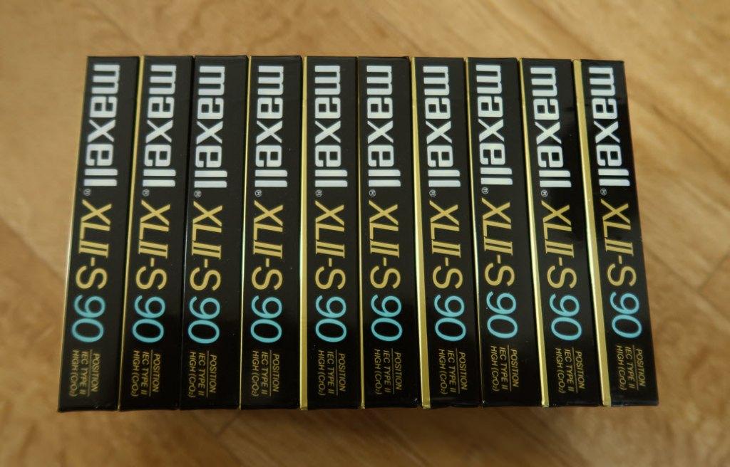 Maxell XLII-S 90min. X10, Ophalen of Verzenden, Nieuw in verpakking, Overige genres, 2 t/m 25 bandjes