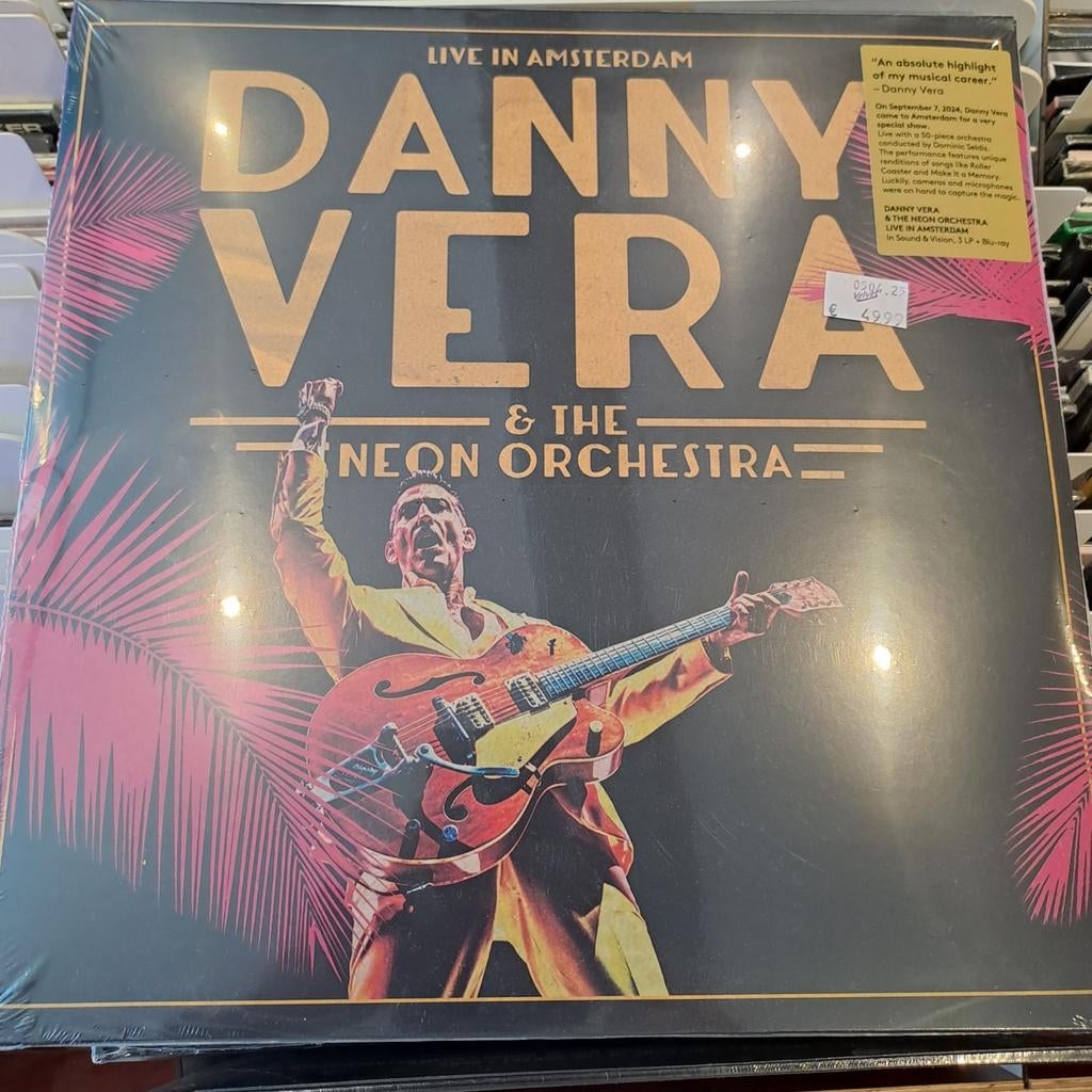 LP Danny Vera & The Neon Orchestra Vinyl NEW, Verzenden, Nieuw in verpakking, 12 inch, Poprock