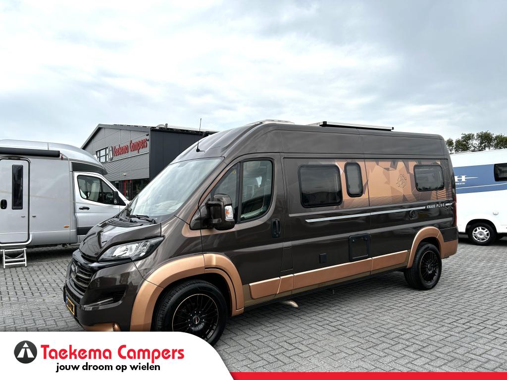 Knaus Boxstar Plus Enkele-bedden/2016/Euro-6/6.0m/Airco, Caravans en Kamperen, Buscamper of Camperbus, Fiat, Tot en met 2, Bedrijf