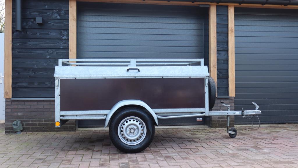 Grote Nette Powertrailer bagagewagen 2meter, Auto diversen, Aanhangers en Bagagewagens, Ophalen