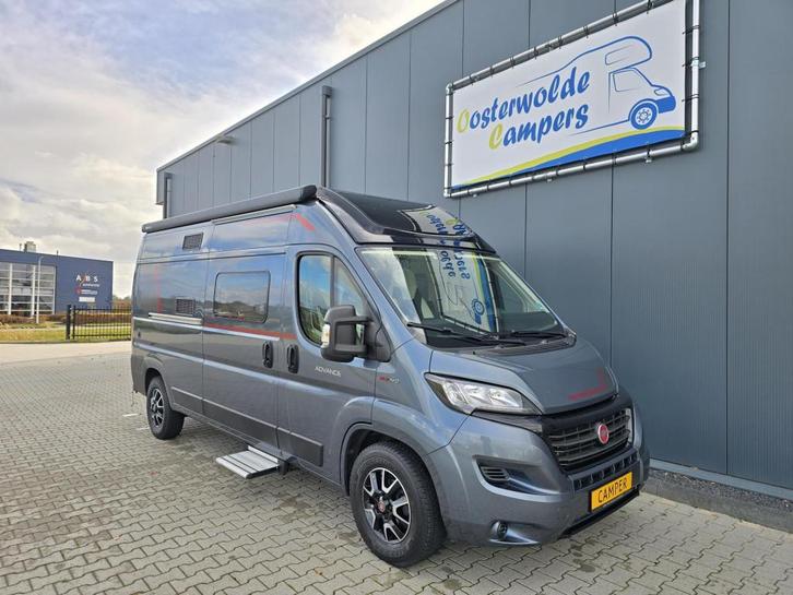 Roller Advance 600 Vastbed | 9G Automaat | Busbiker Offgrid, Caravans en Kamperen, Campers, Bedrijf, tot en met 2, Buscamper of Camperbus