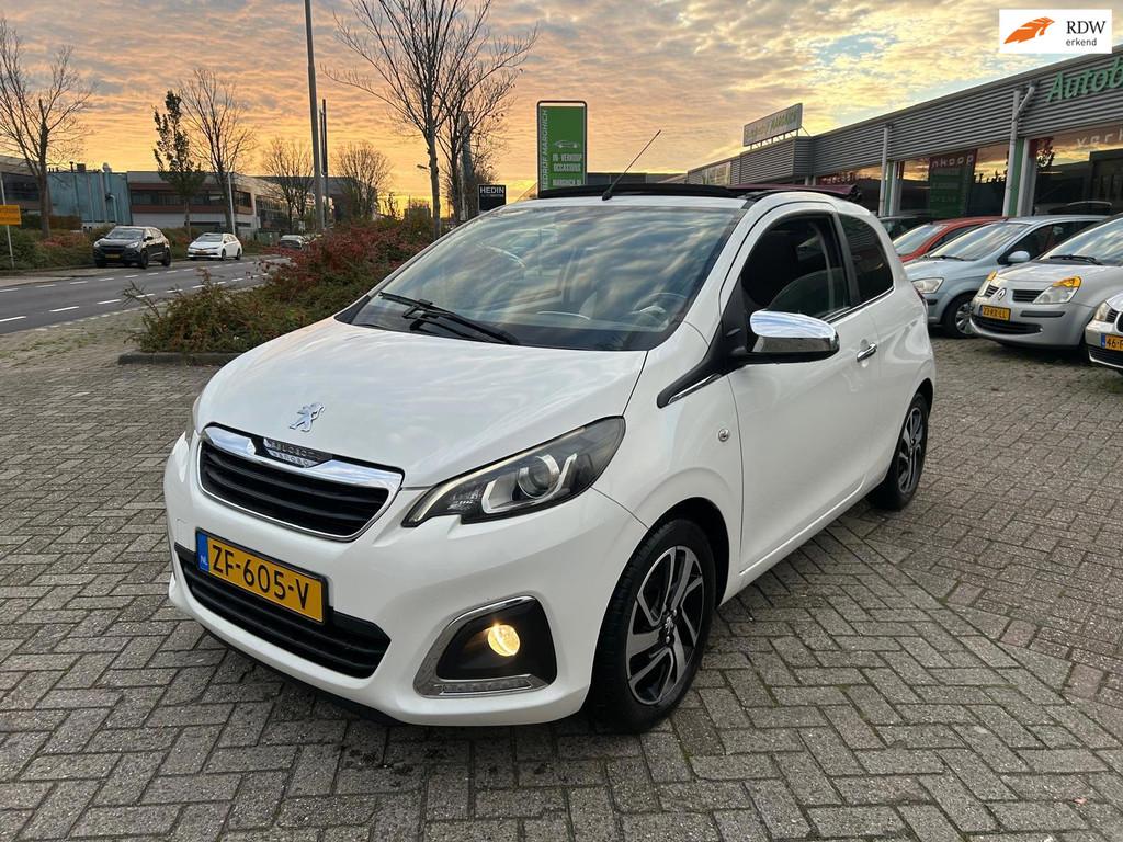 Peugeot 108 1.2 Puretech Allure|TOPSTAAT|KEYLESS|CABRIO|, Voorwielaandrijving, Gebruikt, 1199 cc, 840 kg